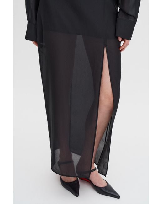 Filippa K Black Slip Skirt