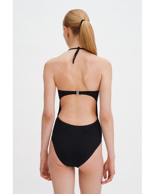 Filippa K Blue Strap Swimsuit