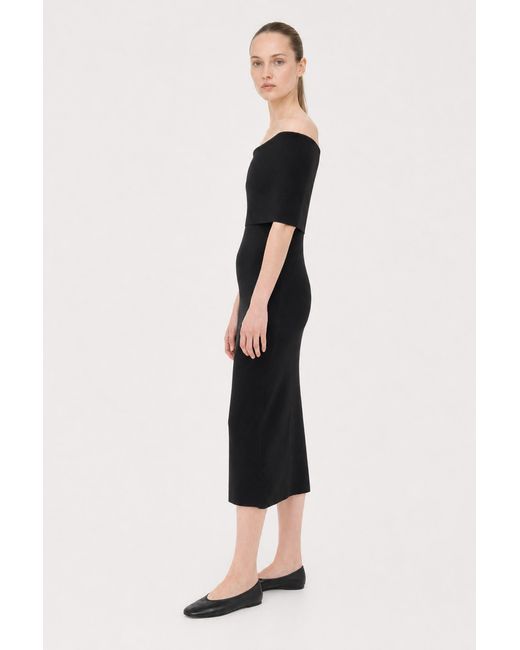 Filippa K Blue Off Shoulder Dress