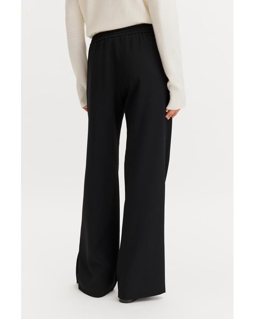 Filippa K White Teo Drapey Trousers