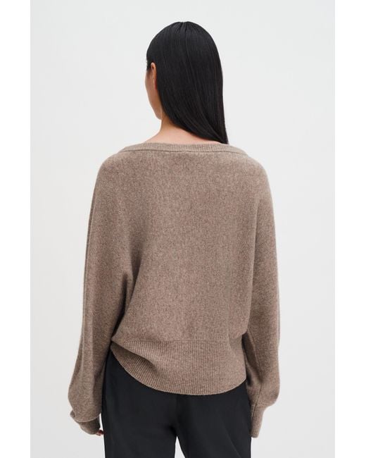 Filippa K Multicolor Wool Yak Boatneck Sweater