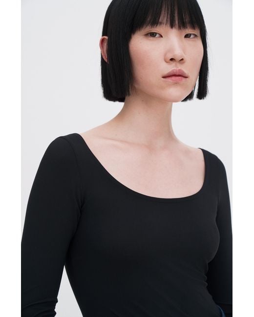 Filippa K Black Ballet Top