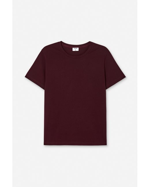 Filippa K Red Stretch Cotton Tee for men