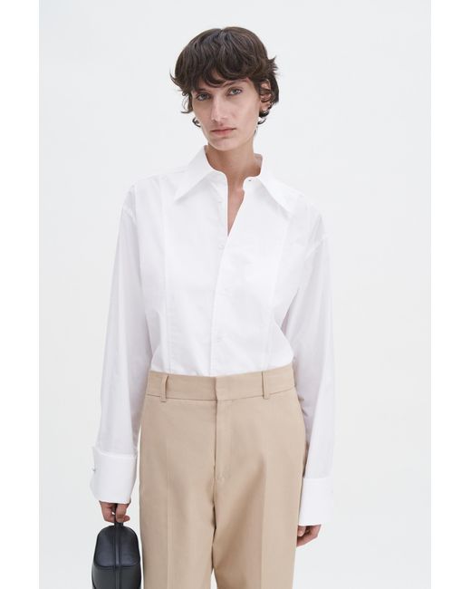 Filippa K White Tuxedo Shirt