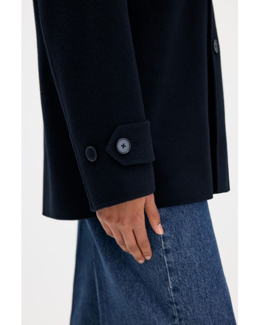 Filippa K Blue Audrey Wool Doublé Jacket