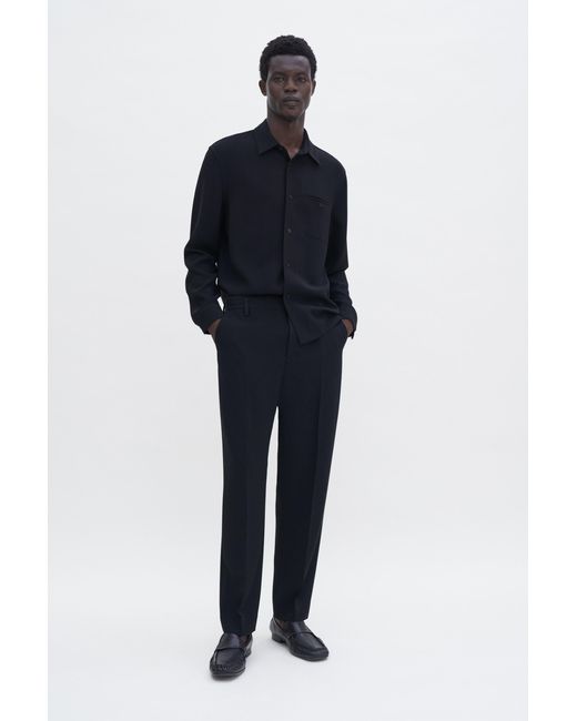 Filippa K Black Soft Nappa Loafers for men