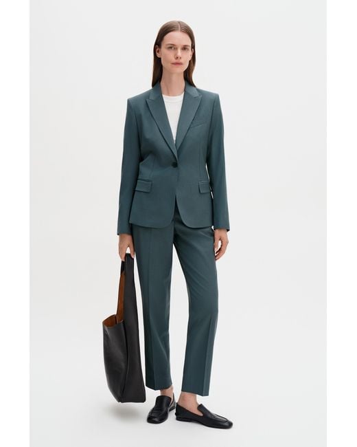 Filippa K Green Sasha Cool Wool Blazer