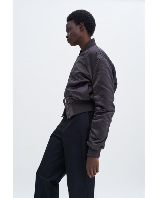 Filippa K Blue Nylon Zip Jacket