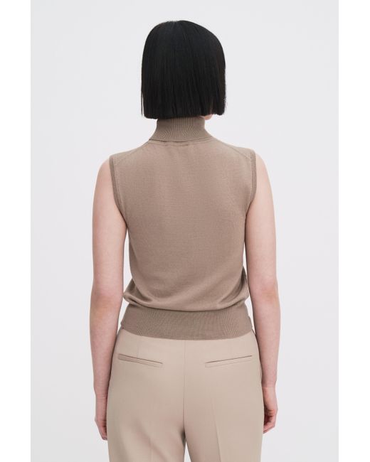 Filippa K Natural Turtleneck Vest