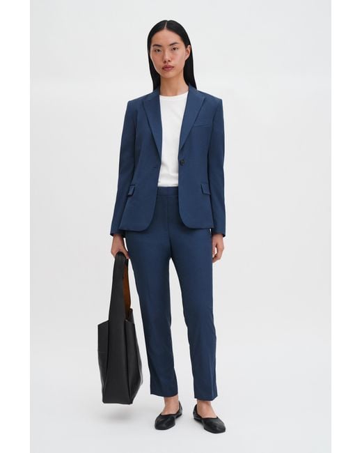 Filippa K Blue Sasha Cool Wool Blazer