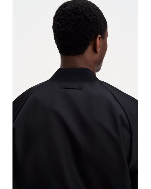 Filippa K Blue Technical Bomber Jacket for men