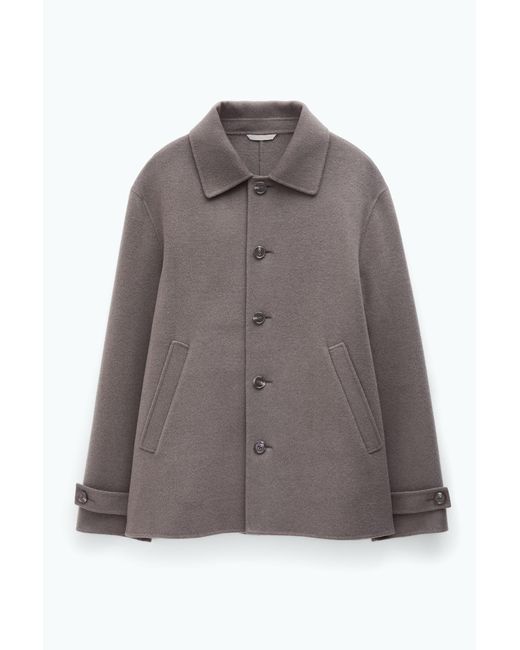 Filippa K Gray Wool Cashmere Jacket