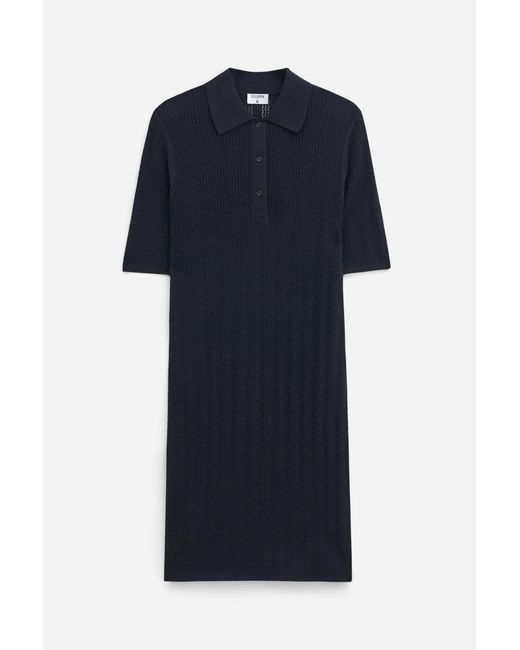 Filippa K Black Mesh Knit Dress
