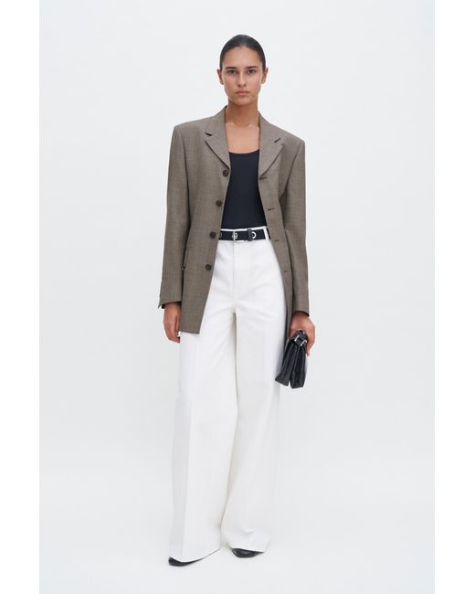 Filippa K White Wide Leg Jean