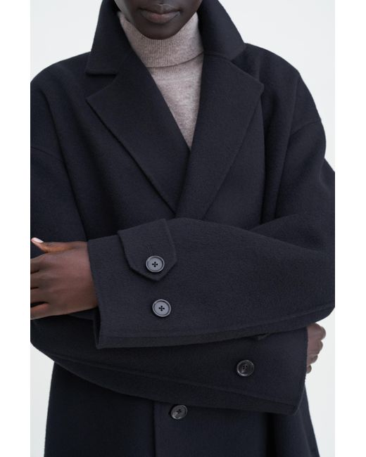 Filippa K Blue Wool Doublé Jacket