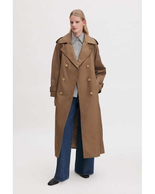 Filippa K Natural Cotton Trench Coat