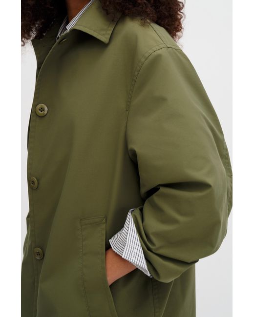Filippa K Green Cassie Car Coat