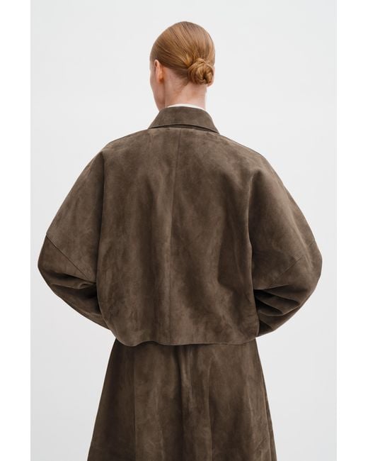 Filippa K Green Suede Coach Jacket