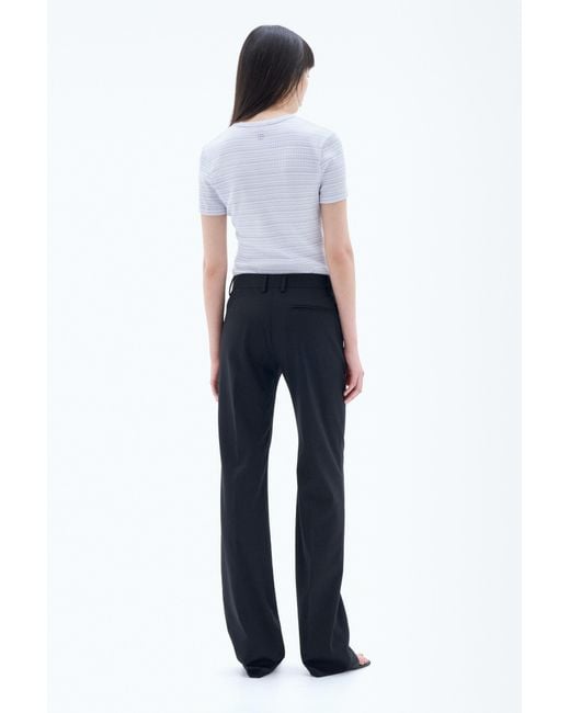 Filippa K White Striped Tee