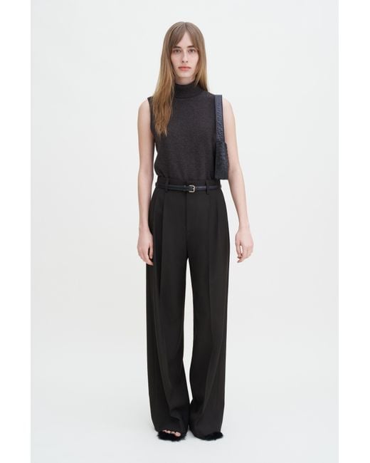 Filippa K Blue Darcey Wool Trousers
