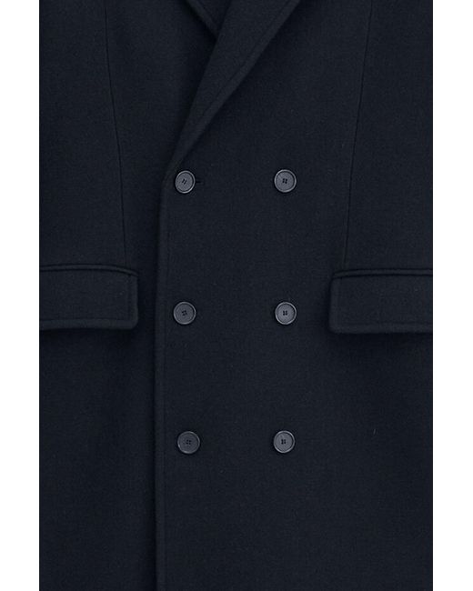Filippa K Blue Damian Wool Coat for men