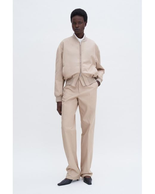 Filippa K Natural Cotton Blouson Jacket
