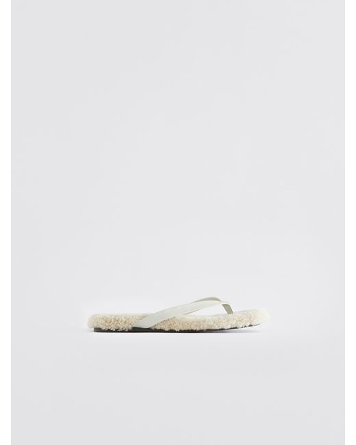 Filippa K White Flip Flop