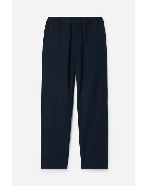 Filippa K Blue Theo Linen Trousers for men