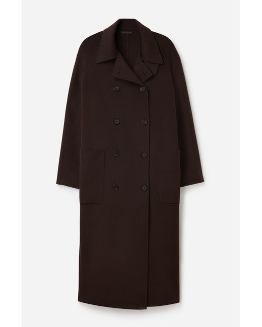 Filippa K Black Amelia Doublé Coat