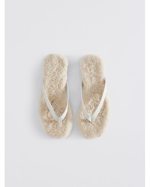 Filippa K White Flip Flop