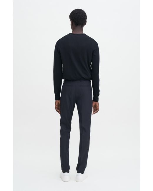 Filippa K Blue Liam Wool Trousers for men