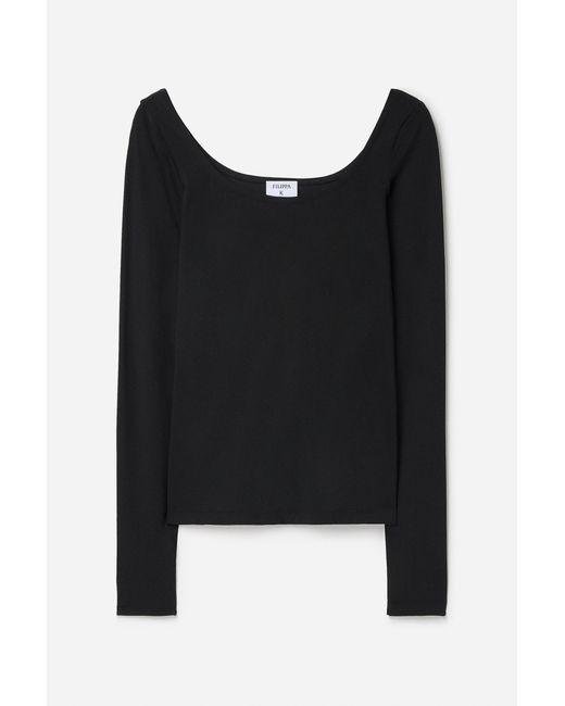 Filippa K Black Ballet Top