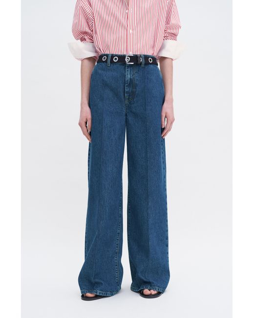 Filippa K Blue Wide Leg Jeans