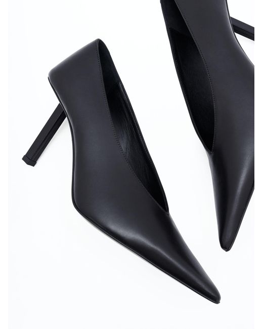 Filippa K White Pointy High Pumps