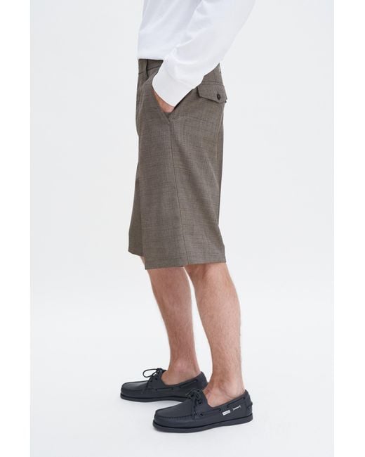 Filippa K Gray Wool Blend Tailored Short for men