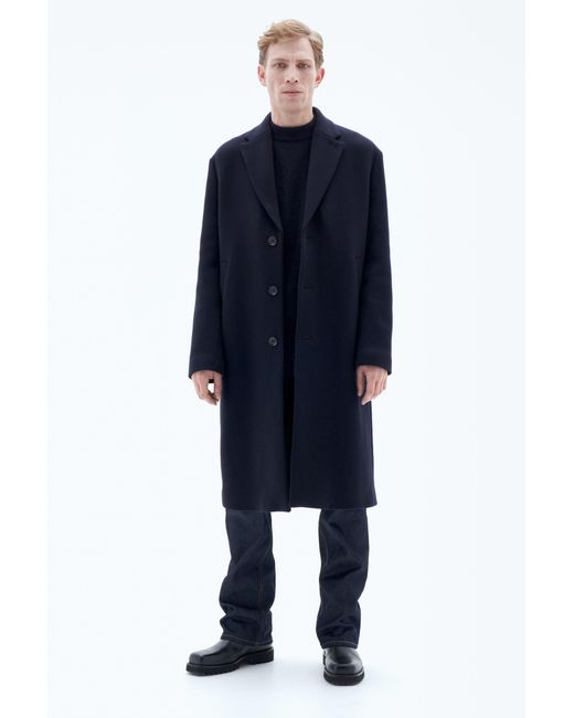 Filippa K Blue London Coat for men