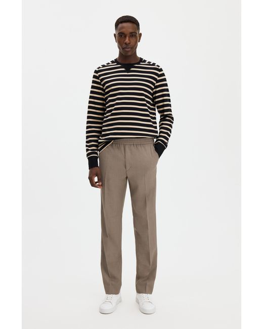 Filippa K Black Hammer Sleeve Sweater for men