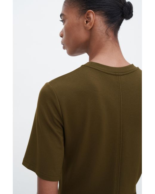 Filippa K Green Long T-shirt Dress