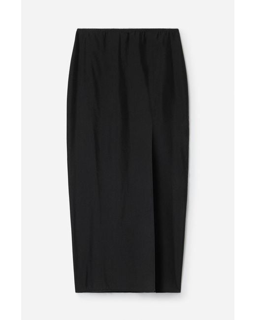 Filippa K Black Slip Skirt
