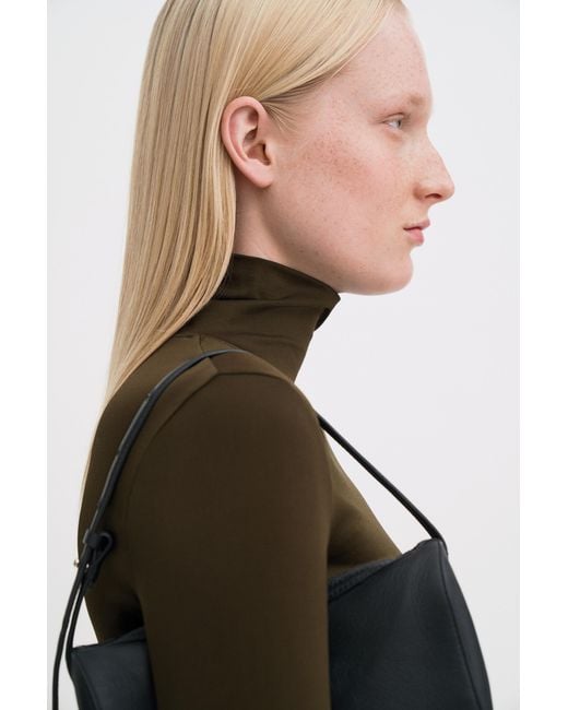 Filippa K Multicolor Fitted Jersey Turtleneck