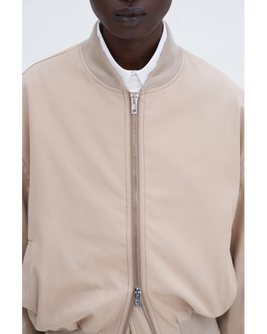 Filippa K Natural Cotton Blouson Jacket