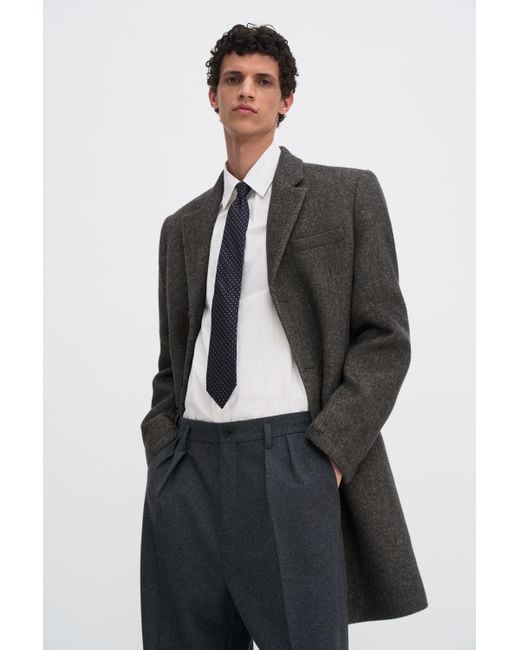 Filippa K Blue William Twill Coat for men