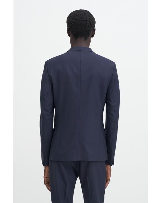 Filippa K Blue Rick Wool Jacket for men