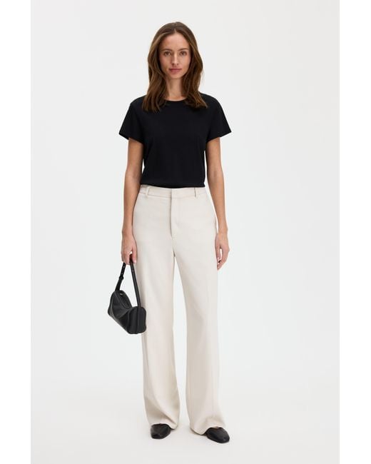 Filippa K Blue Soft Cotton Tee