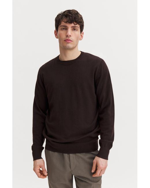 Filippa K Black Merino Sweater for men