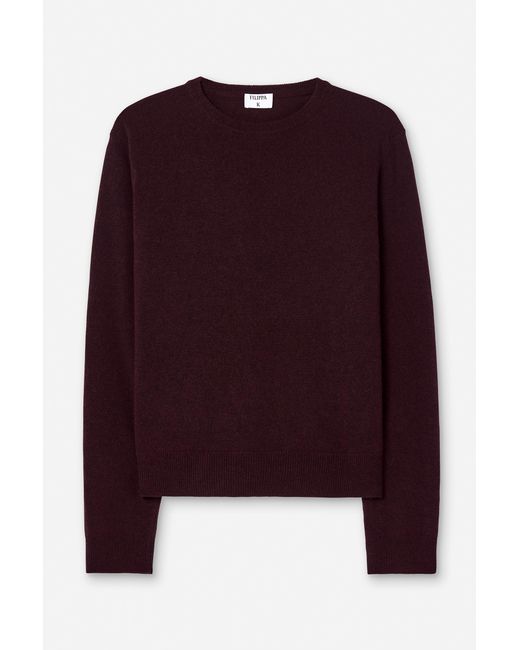 Filippa K Red Soft Wool Crewneck Sweater