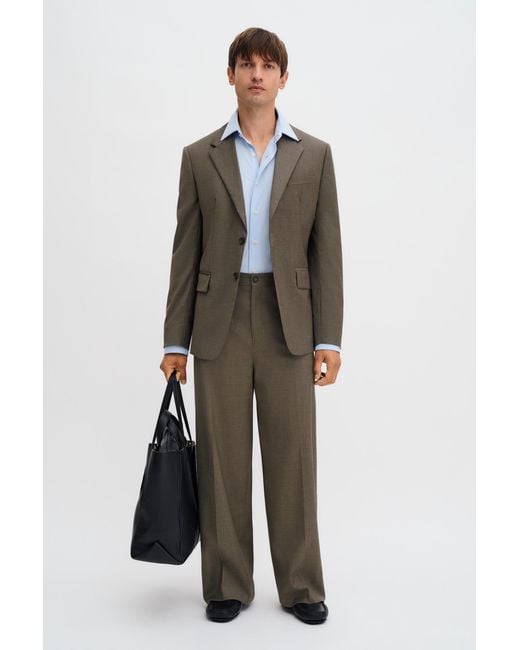Filippa K Brown Hugh Wool Blazer for men