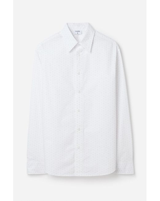 Filippa K White Relaxed Tailored Shirt for men