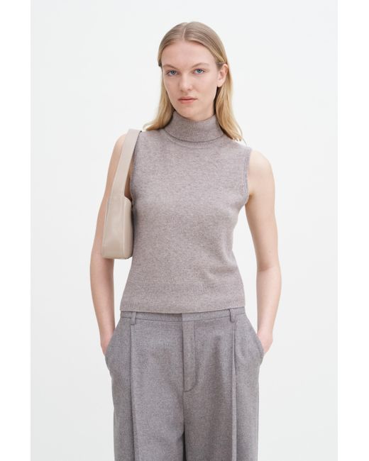 Filippa K Natural Turtleneck Vest