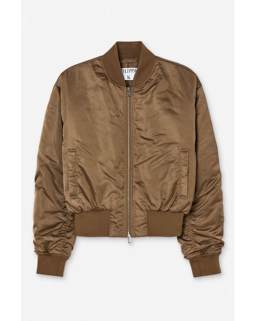Filippa K Blue Nylon Zip Jacket